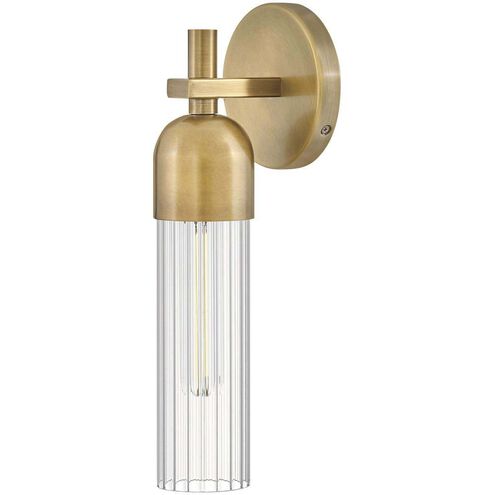 Soren 1 Light 5 inch Heritage Brass Bath Light Wall Light