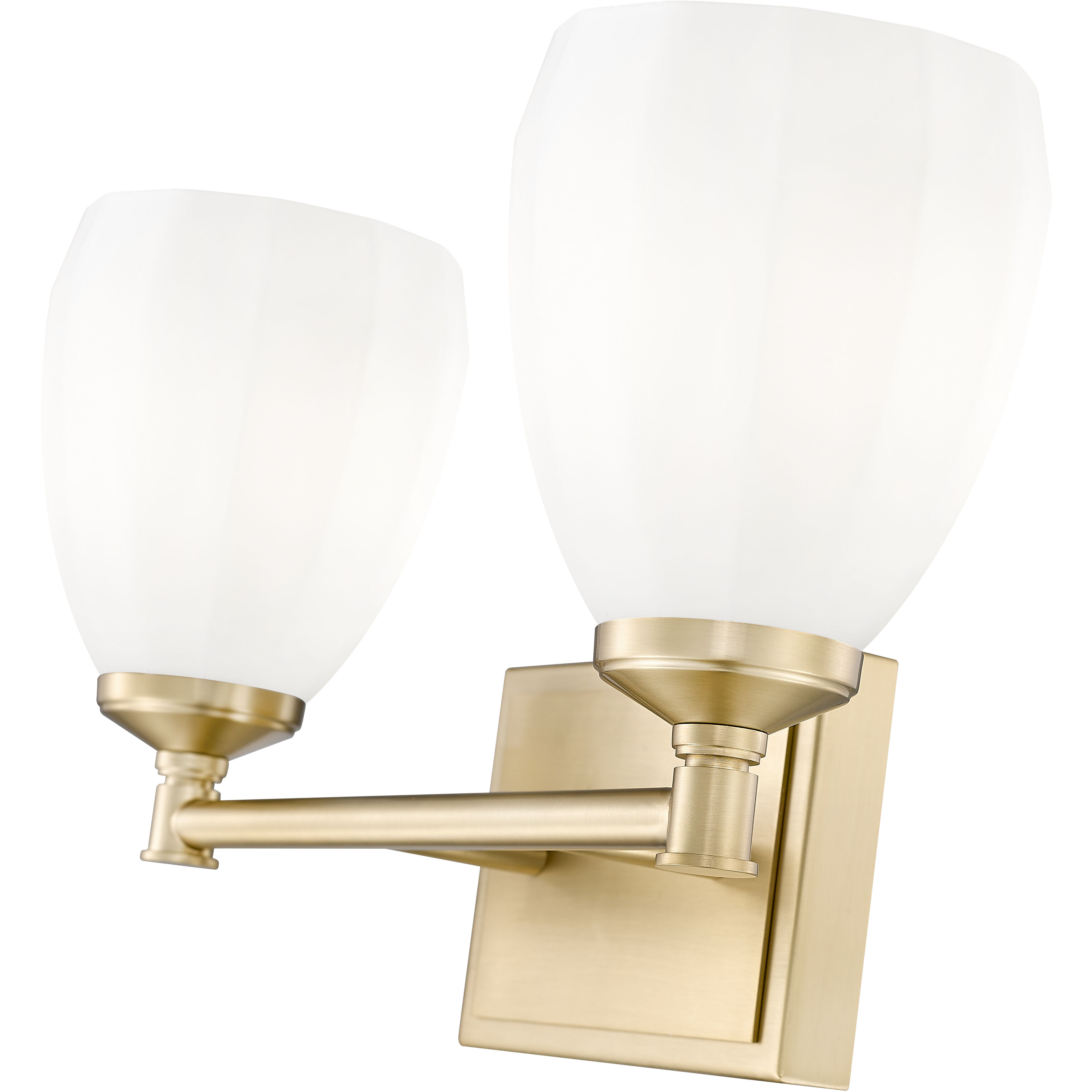 Oren 2 Light 16 inch Modern Gold Bath Vanity Light Wall Light