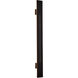 Torre 58.88 inch Sand Black Outdoor Wall Sconce