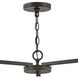 Open Air Riverwood 4 Light 28 inch Warm Bronze with Warm Ash Outdoor Hanging