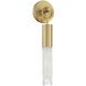 Chelsea 1 Light 5 inch Warm Brass ADA Sconce Wall Light