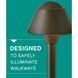 Rex 12v 1.50 watt Bronze Landscape Path Light