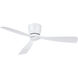Klinch 52 52 inch Matte White Ceiling Fan