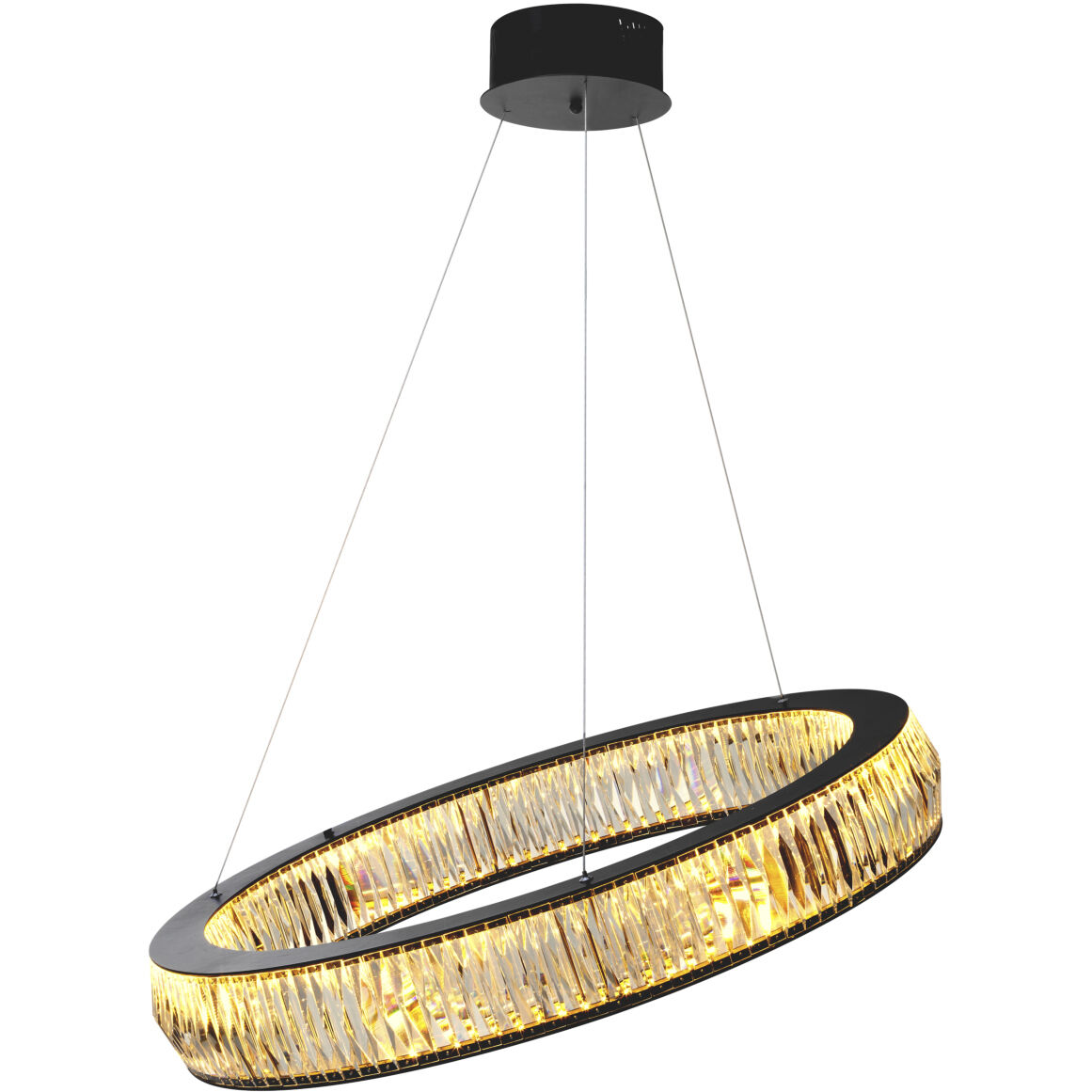 Vancouver 35.83 inch Black Chandelier Ceiling Light