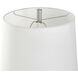 Ellis 29 inch 100.00 watt Pastel Turquoise and Warm Gray and Silver Table Lamp Portable Light