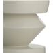 Uma 16 inch Ivory Accent Table
