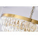 Canada 27 Light 36 inch Gold Chandelier Ceiling Light
