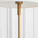 Drew & Jonathan Porteau 23 inch 9.00 watt Satin Brass Table Lamp Portable Light