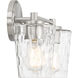 Ballas 2 Light 15.5 inch Satin Nickel Bathroom Vanity Light Wall Light
