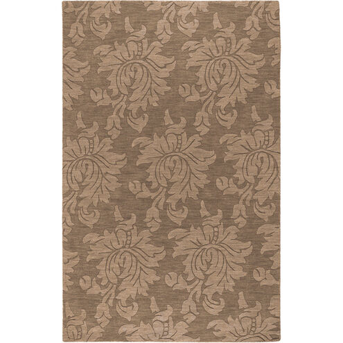 Mystique 63 X 39 inch Brown Area Rug, Wool