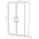 Bianca 40 inch Blonde Straw Marquetry Cabinet
