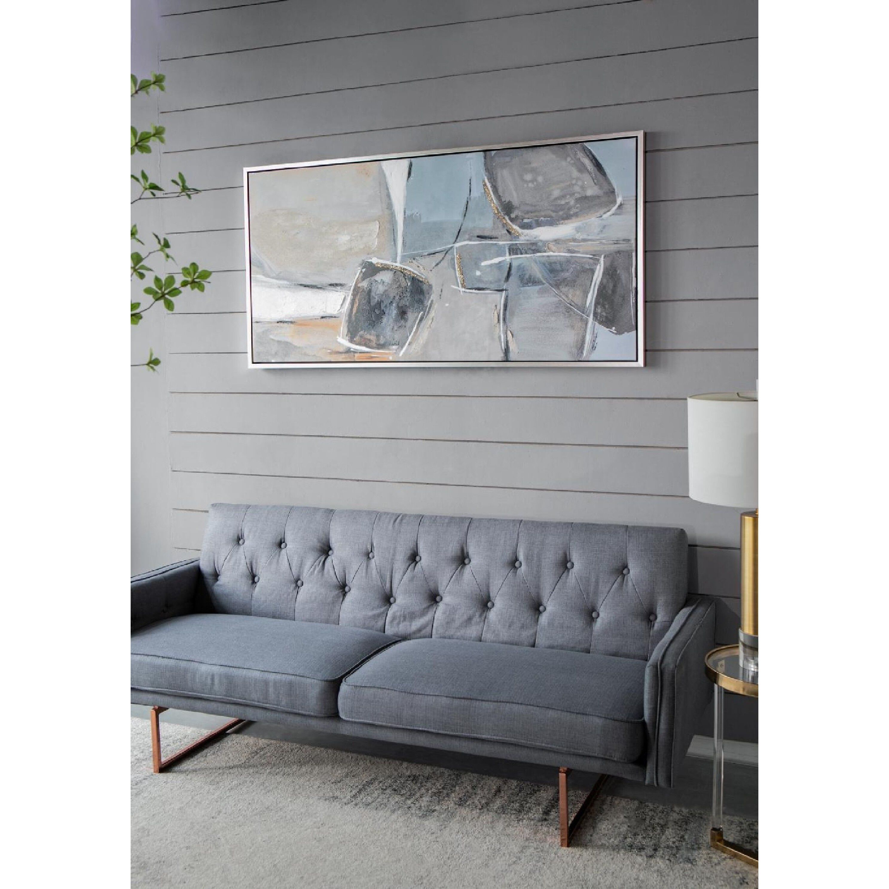 Ice Beige/Gray Wall Art