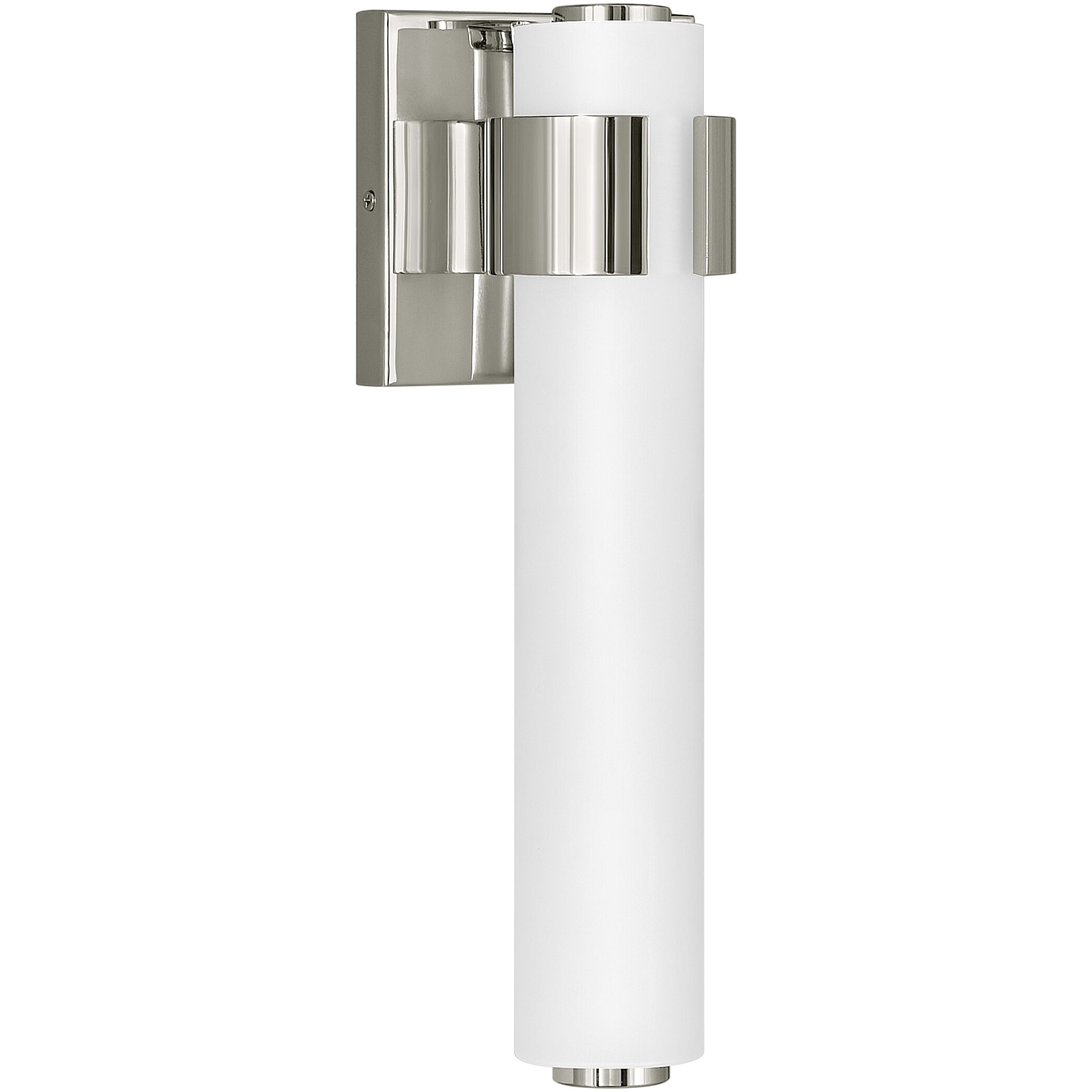 Aiden LED 5 inch Polished Nickel Bath Light Wall Light, Vertical