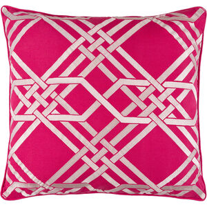 Pagoda 18 inch Bright Pink, Blush Pillow Kit
