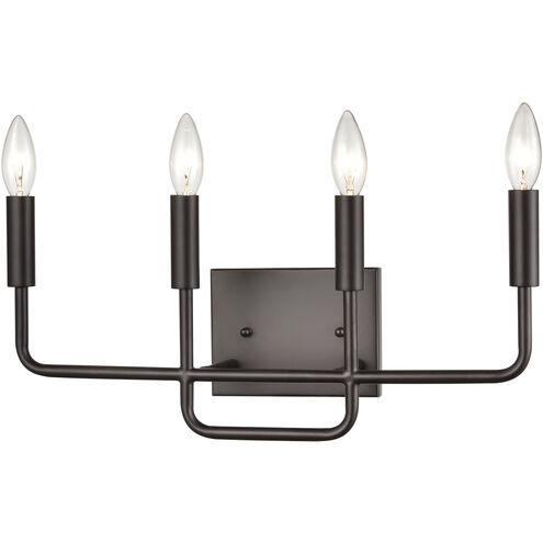Park Slope 4 Light 18.5 inch Oil Rubbed Bronze Vanity Light Wall Light, Medium