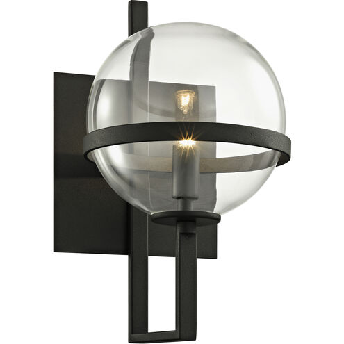 Elliot 1 Light 7 inch Textured Black Wall Sconce Wall Light