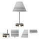 Skateboard 21 inch 60 watt Multi Table Lamp Portable Light
