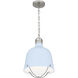 Adlington 1 Light 11.5 inch Brushed Nickel Mini Pendant Ceiling Light, Small