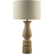 Alvimare 33 inch 100 watt Painted Accent Table Lamp Portable Light