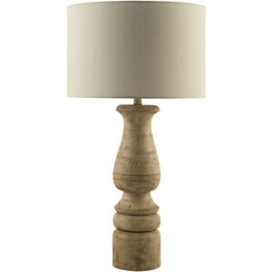 Alvimare 33 inch 100 watt Painted Accent Table Lamp Portable Light