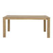 Tempo 71 X 39 inch Natural Outdoor Dining Table