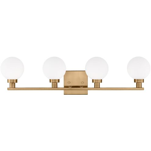 Sean Lavin Clybourn 4 Light 30.13 inch Satin Brass Bath Vanity Wall Light