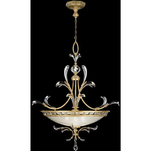 Beveled Arcs 3 Light 44 inch Gold Pendant Ceiling Light