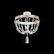 Signature Bali LED 16 inch Antique Silver Semi-Flush Mount Ceiling Light, Schonbek Signature