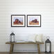 Farmhouse Brown and Red Framed Art, Propac
