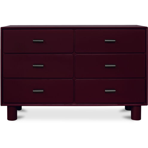 Jolene Red Dresser, 6 Drawer