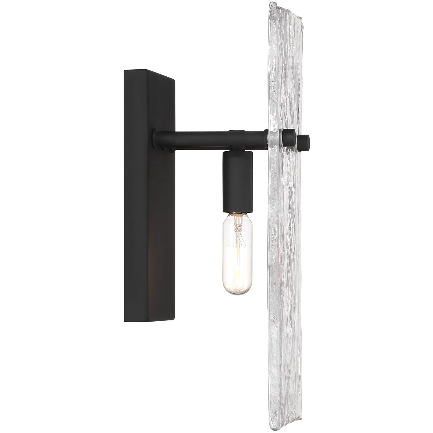Genry 1 Light 5.5 inch Black Wall Sconce Wall Light