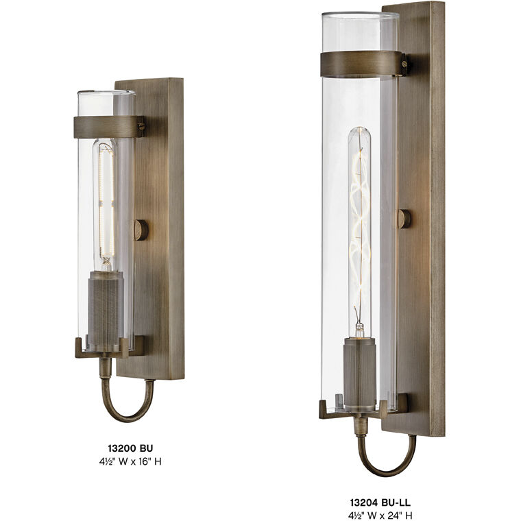 Ryden LED 24 inch Burnished Bronze Outdoor Wall Mount