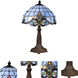 Evelyn 19 inch 60.00 watt Antique Bronze Verde Table Lamp Portable Light