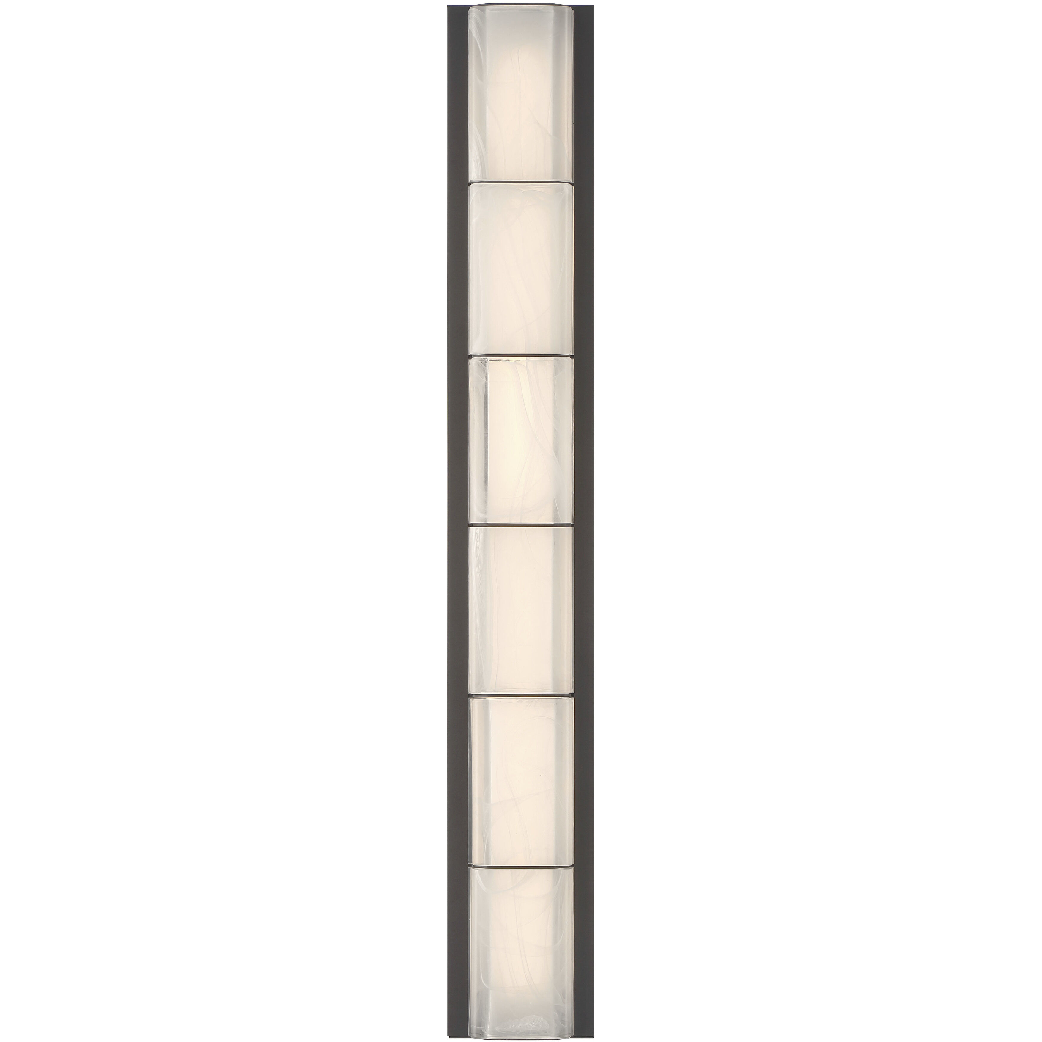 Gibraltar LED 36.5 inch Sand Bronze Outdoor Wall Sconce