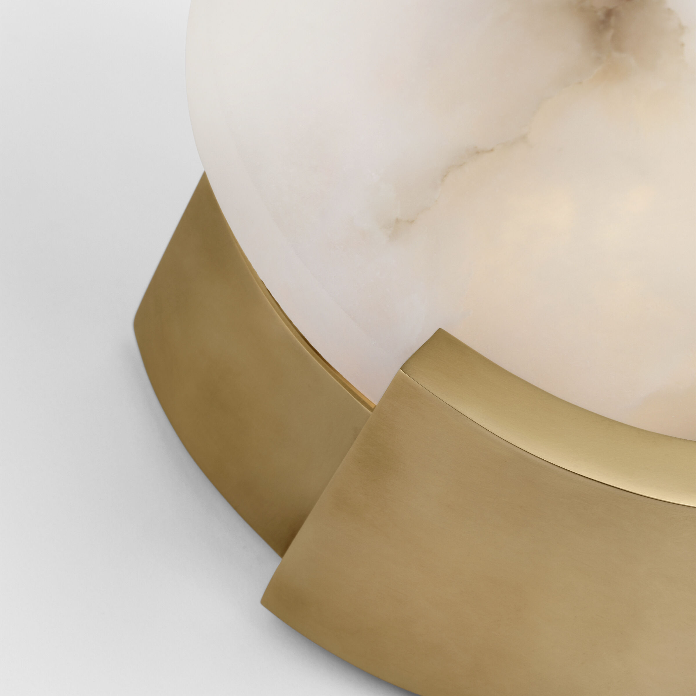 Kelly Wearstler Melange LED 7 inch Antique-Burnished Brass Sconce Wall Light