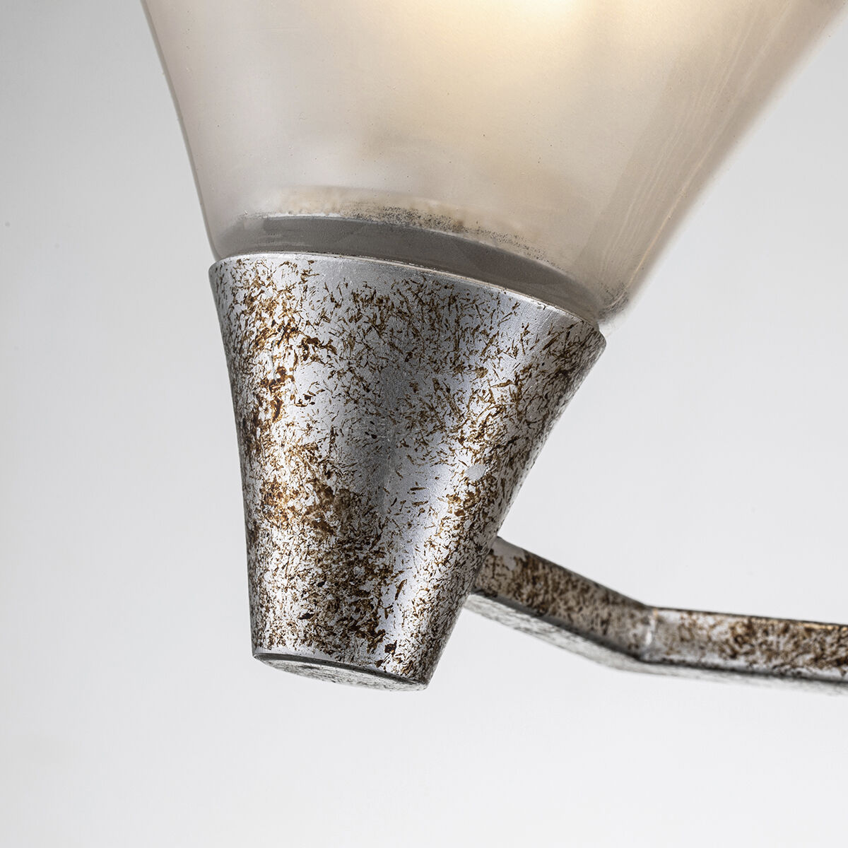 Lemoine 2 Light 16 inch Silver Leaf Bath Bar Wall Light