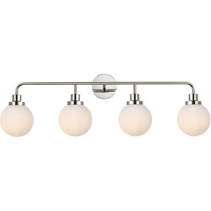 Hanson 4 Light 8.00 inch Bathroom Vanity Light