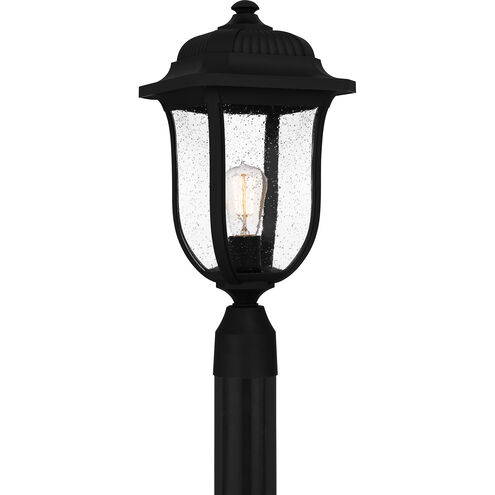 Mulberry 1 Light 20 inch Matte Black Outdoor Post Lantern