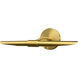 Harper 9 watt 16 inch Natural Brass Picture Light Wall Light
