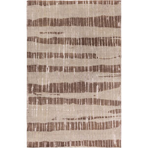 Luminous 36 X 24 inch Brown and Neutral Area Rug, Wool