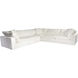 Clay White Classic L Modular Sectional