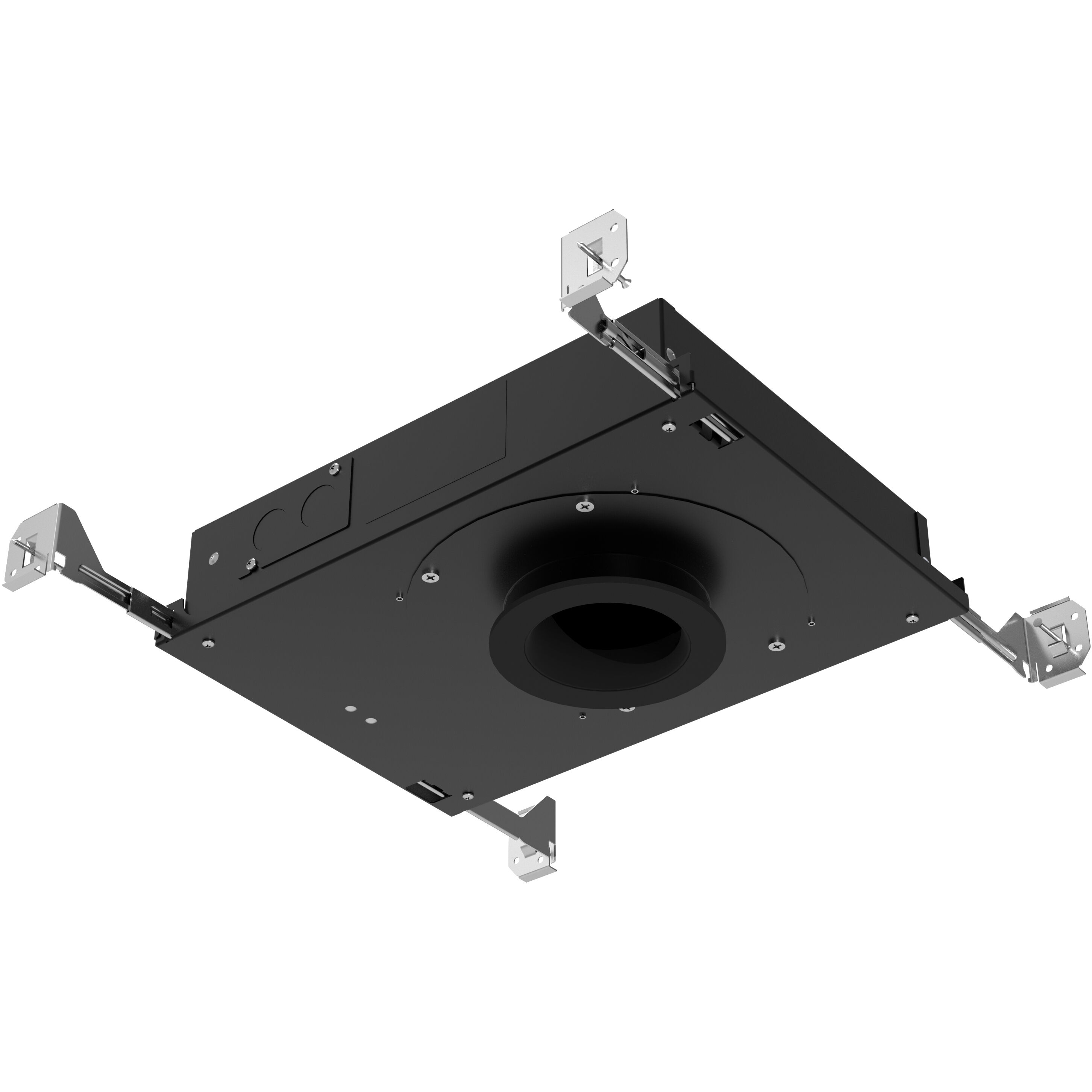 Eco-downlight LED Black Downlight in Black Wet Listed Round