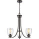 Calistoga 3 Light 23 inch Oil Rubbed Bronze Chandelier Ceiling Light