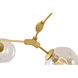 Canada 7 Light 18 inch Gold Chandelier Ceiling Light
