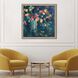Paragon Blue and Pink and Yellow Framed Art
