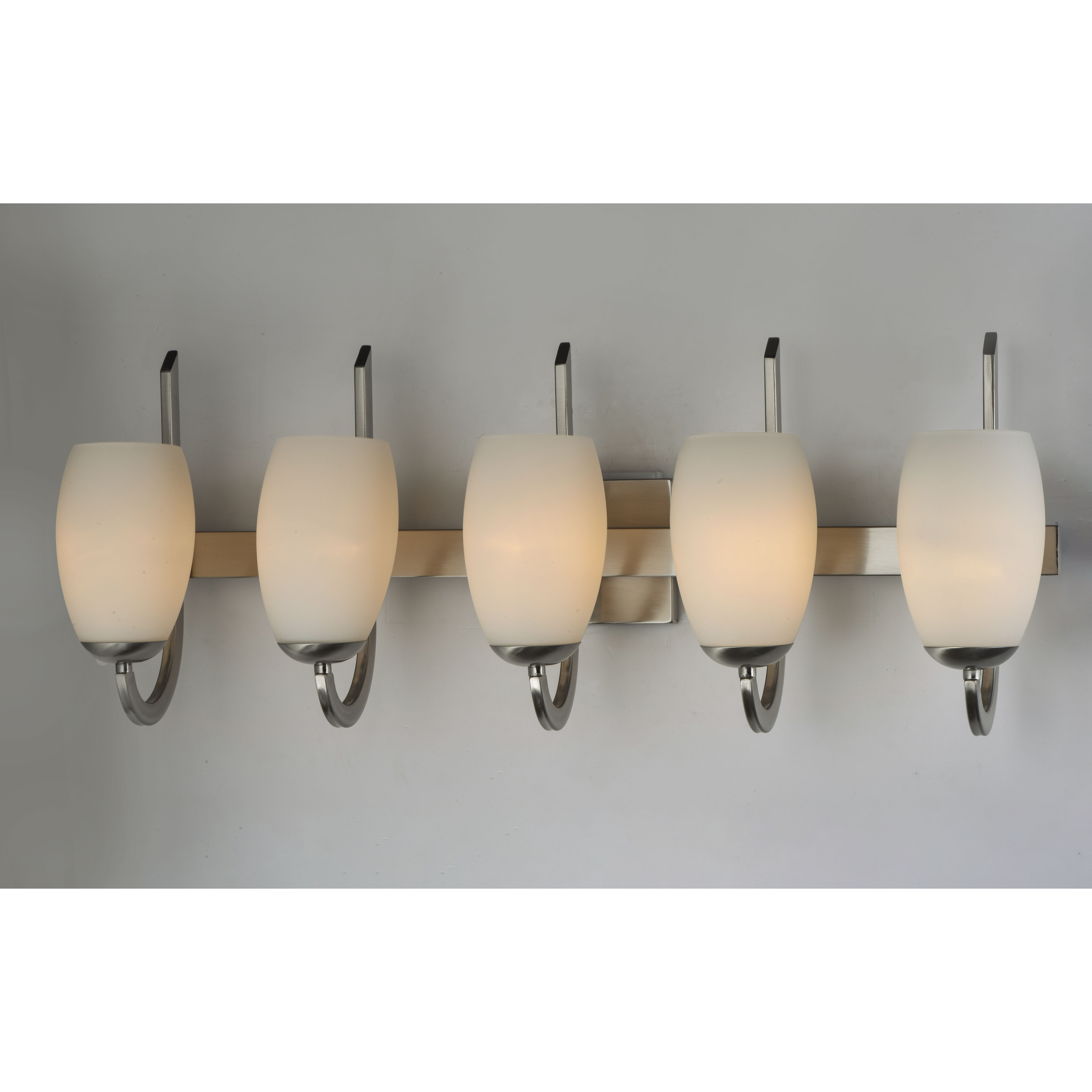 Taylor 5 Light 31.5 inch Satin Nickel Bath Vanity Wall Light