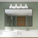Zurich 4 Light 36 inch Polished Chrome Vanity Sconce Wall Light