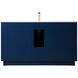 Hayes 60 X 22 X 35 inch Blue Vanity Sink Set