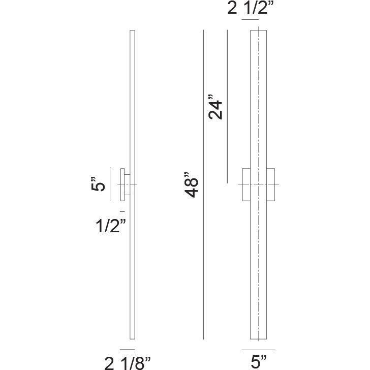 Zayden Wall Sconce Wall Light in Matte White