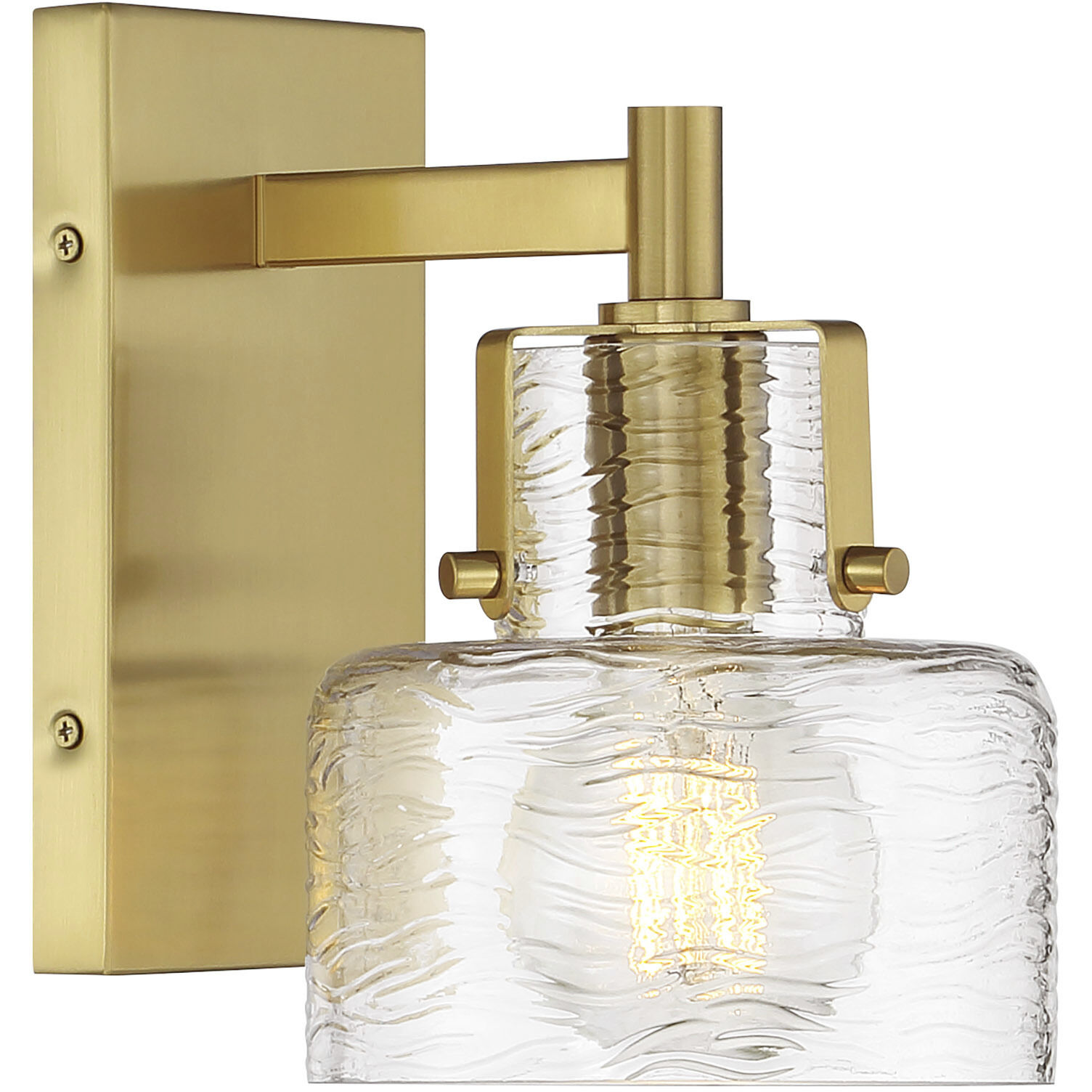 Dover Wall Sconce Wall Light in Warm Brass